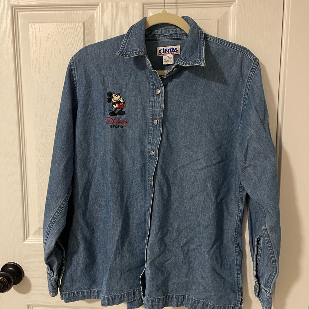 Blue Denim Disney Shirt